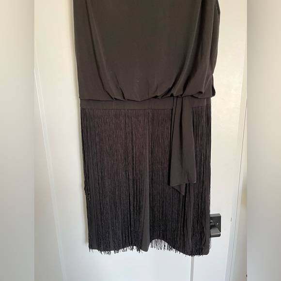 Tristan Tasselled Black Dress - Picture 5 of 6